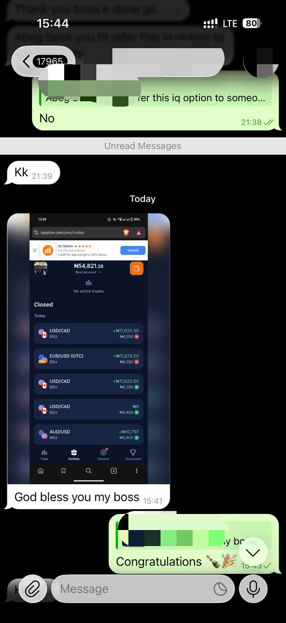 Member result screenshot 2